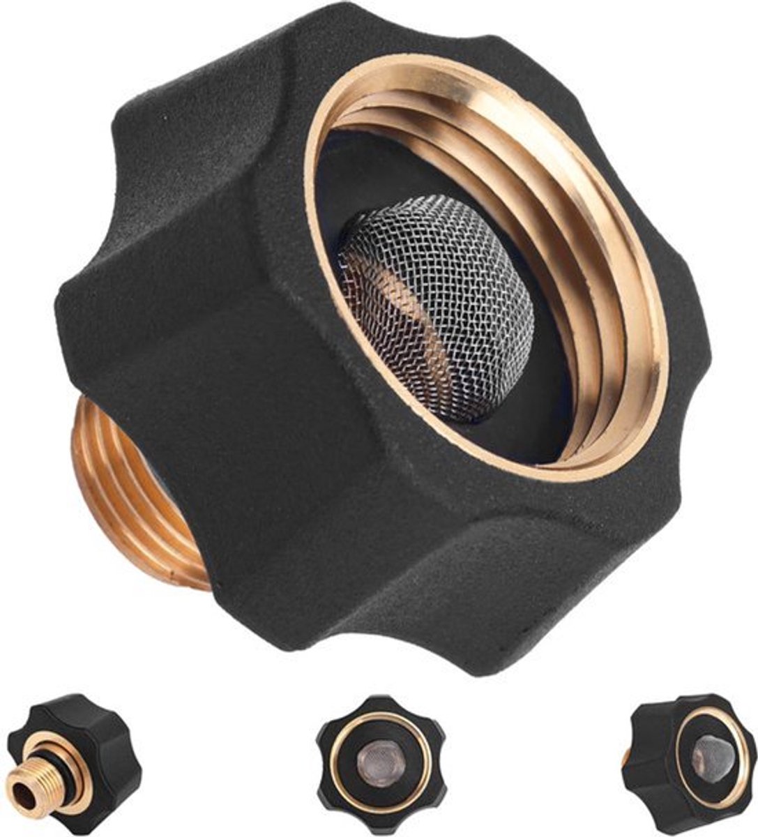 Adapter voor Tuinslang - 3/4" Vrouwelijk naar 3/8" Mannelijk - Voor 7112362