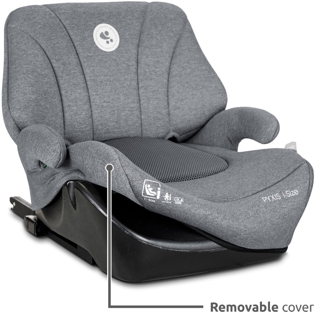 Lorelli Pyxis - Autostoeltje - i-Size Booster - 125-150 cm - Isofix - Zwart – foto 8