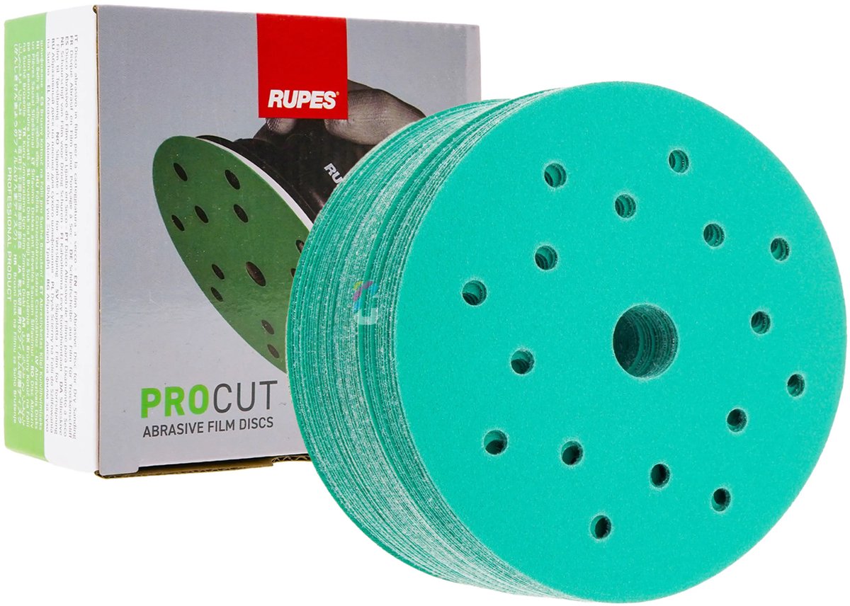 RUPES ProCut 125mm - 17 holes P400 - 50 pieces