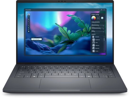 "DELL Pro Max 14 Premium MA14250 Intel Core Ultra 7 265H Laptop 35,6 cm (14"") Full HD+ 32 GB LPDDR5x-SDRAM 1 TB SSD NVIDIA RTX PRO 2000 Blackwell Wi-Fi 7 (802.11be) Windows 11 Pro Engels Grijs" - Dell - Hoofdafbeelding
