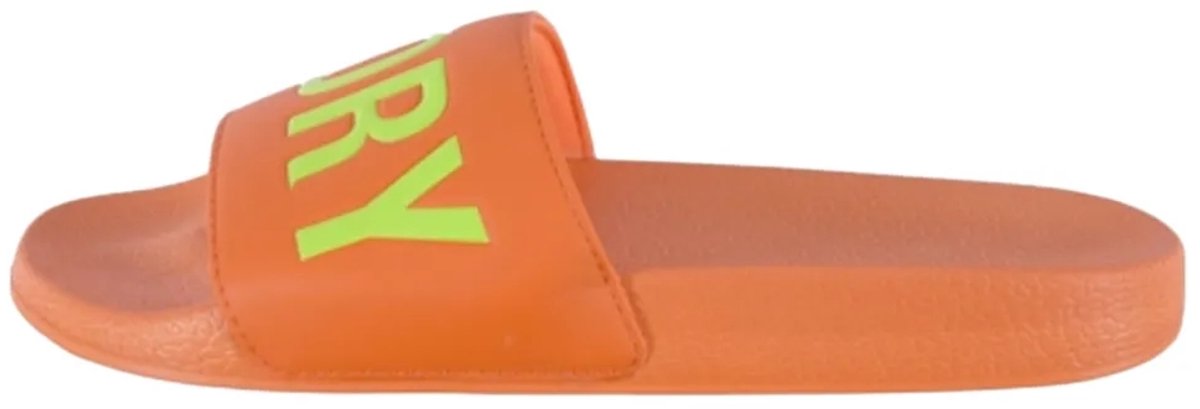 Superdry Superdry Badslippers Heren Slippers Oranje