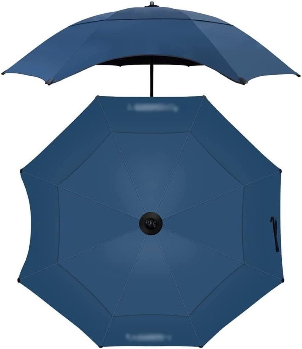 Terrasparasol - Buitenparaplu - Bescherming tegen zon - 360 graden draaibaar - 2.2 meter - Zwart