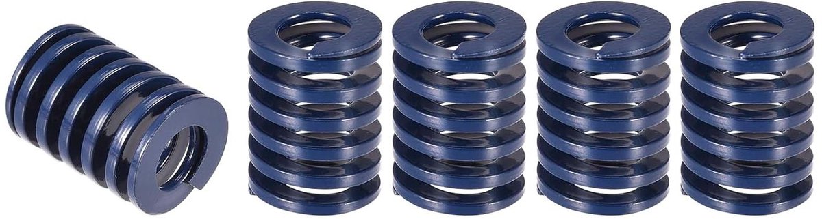 Drukveren voor 3D Printer - Mold Springs Componenten - 3D Printer Onderdelen - Lichtbelasting Ontwerp - 18mm x 25mm - Blauw