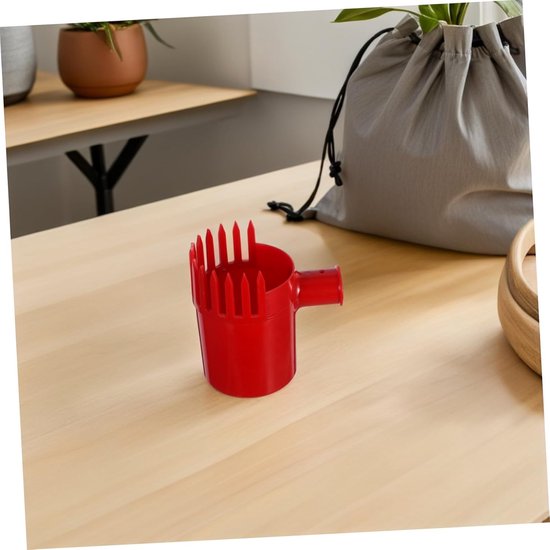 Fruit Pluk Gereedschap - Bessen Schep - Fruit Oogsten - Beschermt Tegen Beschadiging - 13 cm - Rood — afbeelding 4