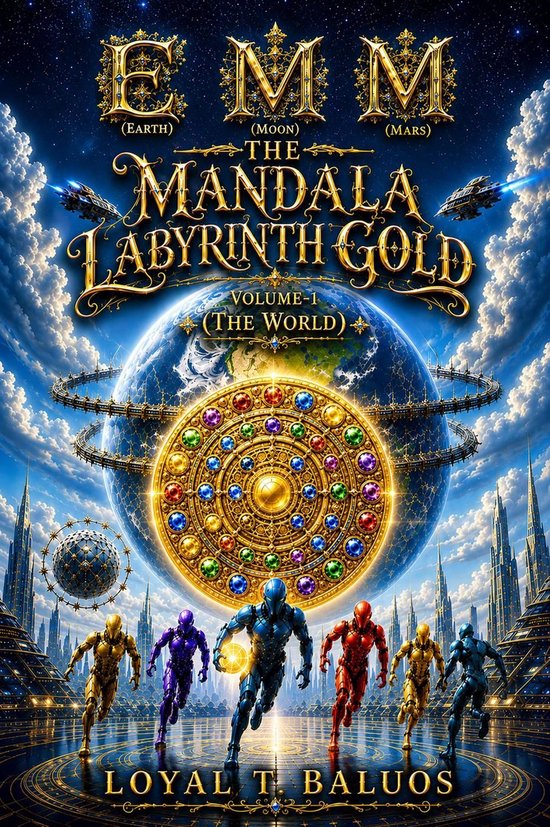 EMM (Earth) (Moon) (Mars) The Mandala Labyrinth Gold Volume- ... - cover
