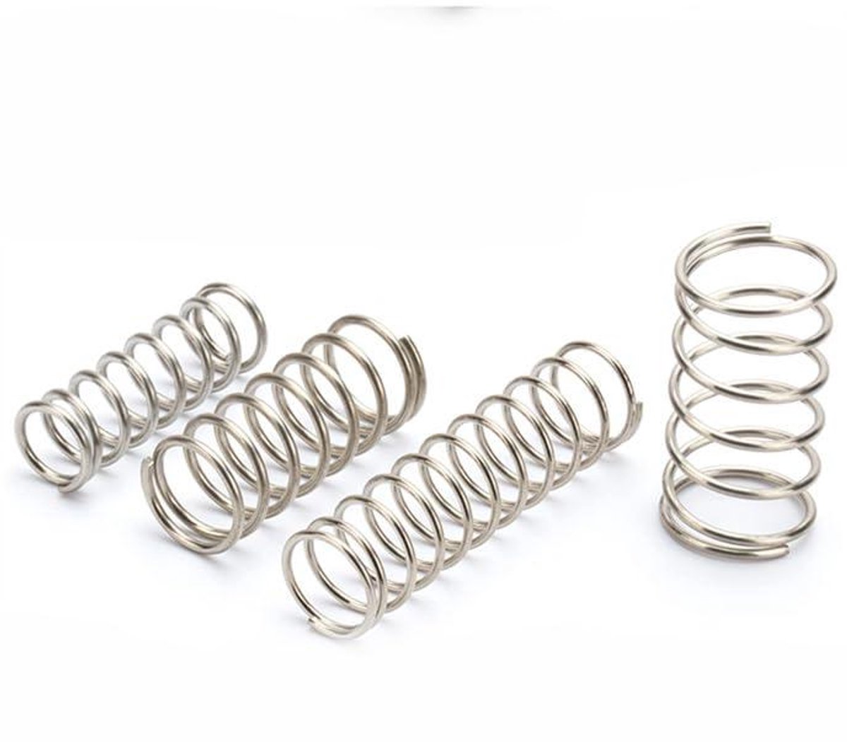Drukveer Set - Compressieve Spoel - Onderdelen Vervangen - Verenstaal Materiaal - 10 Stuks - Metaal