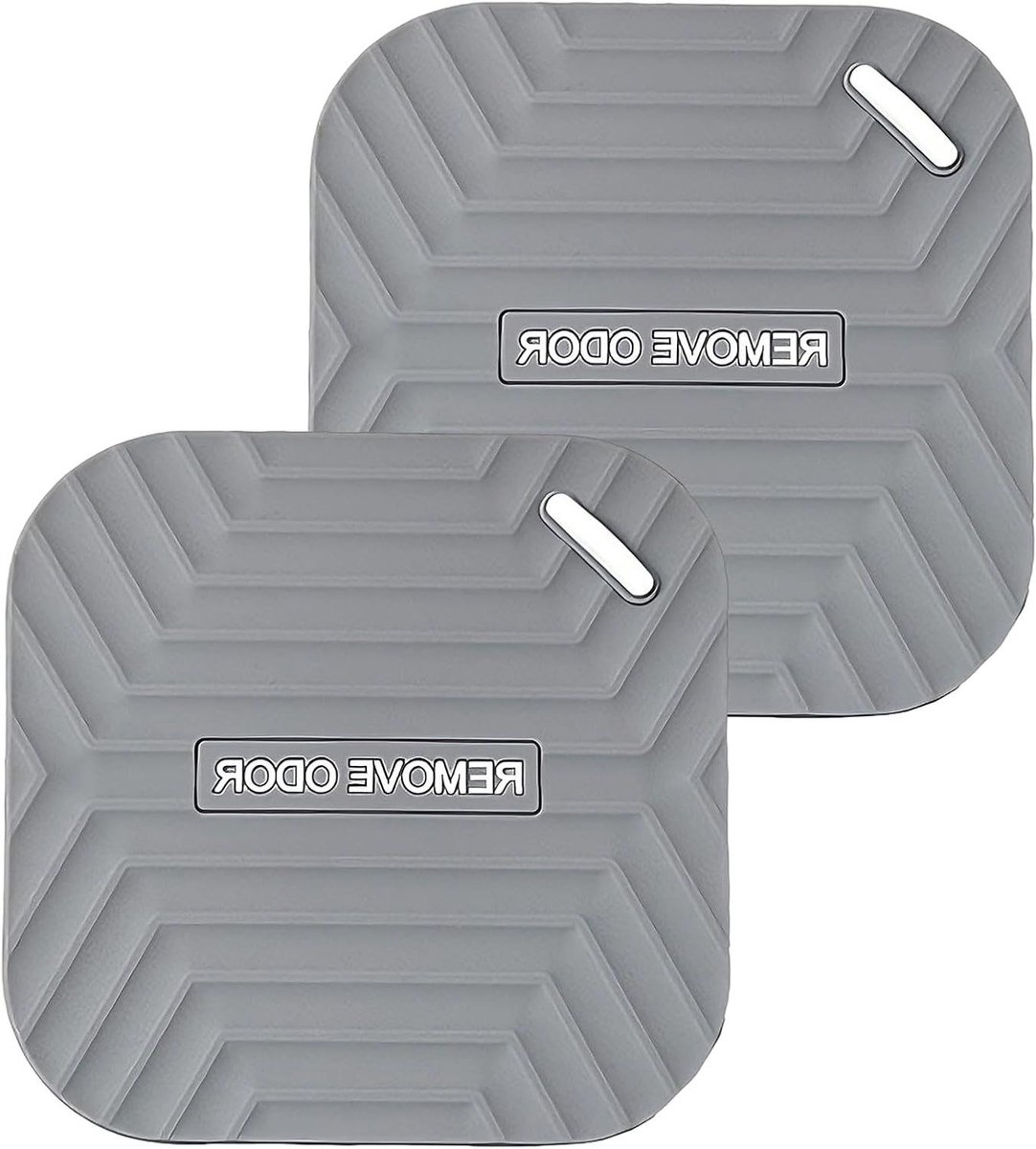 Siliconen Doppen - Afvoer Stopper - Geuren Buiten Houden - Geurremmend Ontwerp - 15 x 15 cm - Grijs