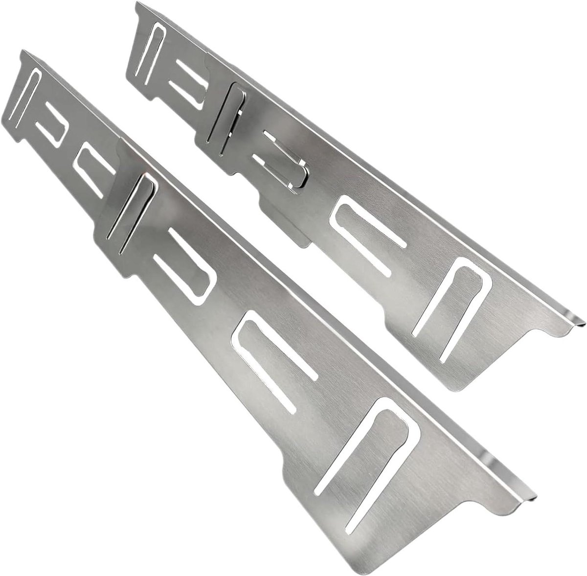 Kookplaat Afdekking Splinterbeschermer Aanrecht Keuken Schoonhouden Vuilwerend Systeem 35x10x2cm Zilver