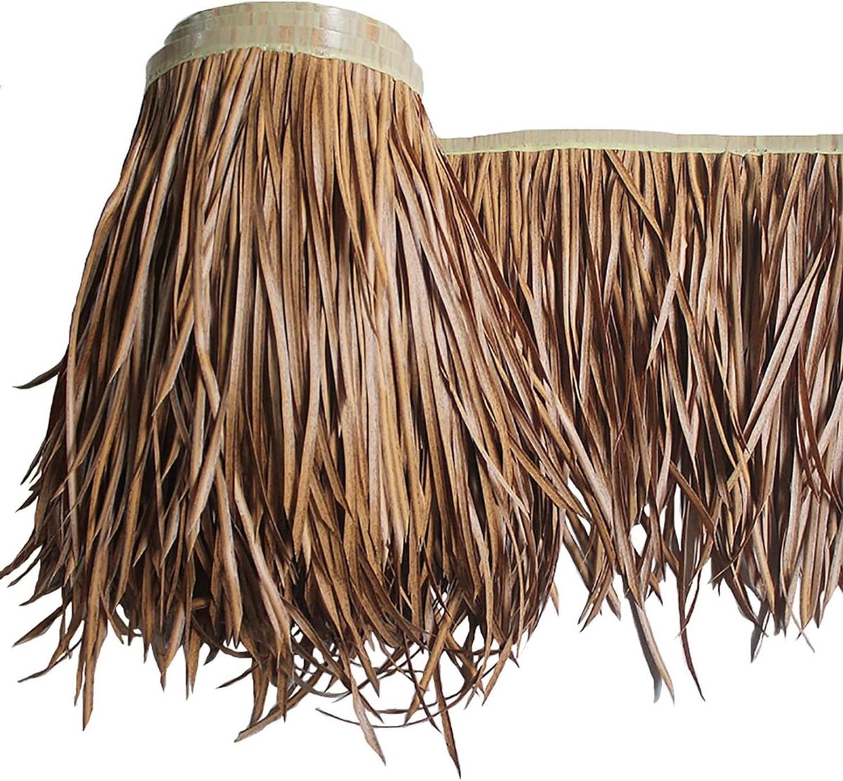Kunstmatige Rietbedekking - Palapa Dak Grasdak - Decoratieve Afdekking - Weerbestendig Polymeer - 05 x 1 meter - Natuurlijk