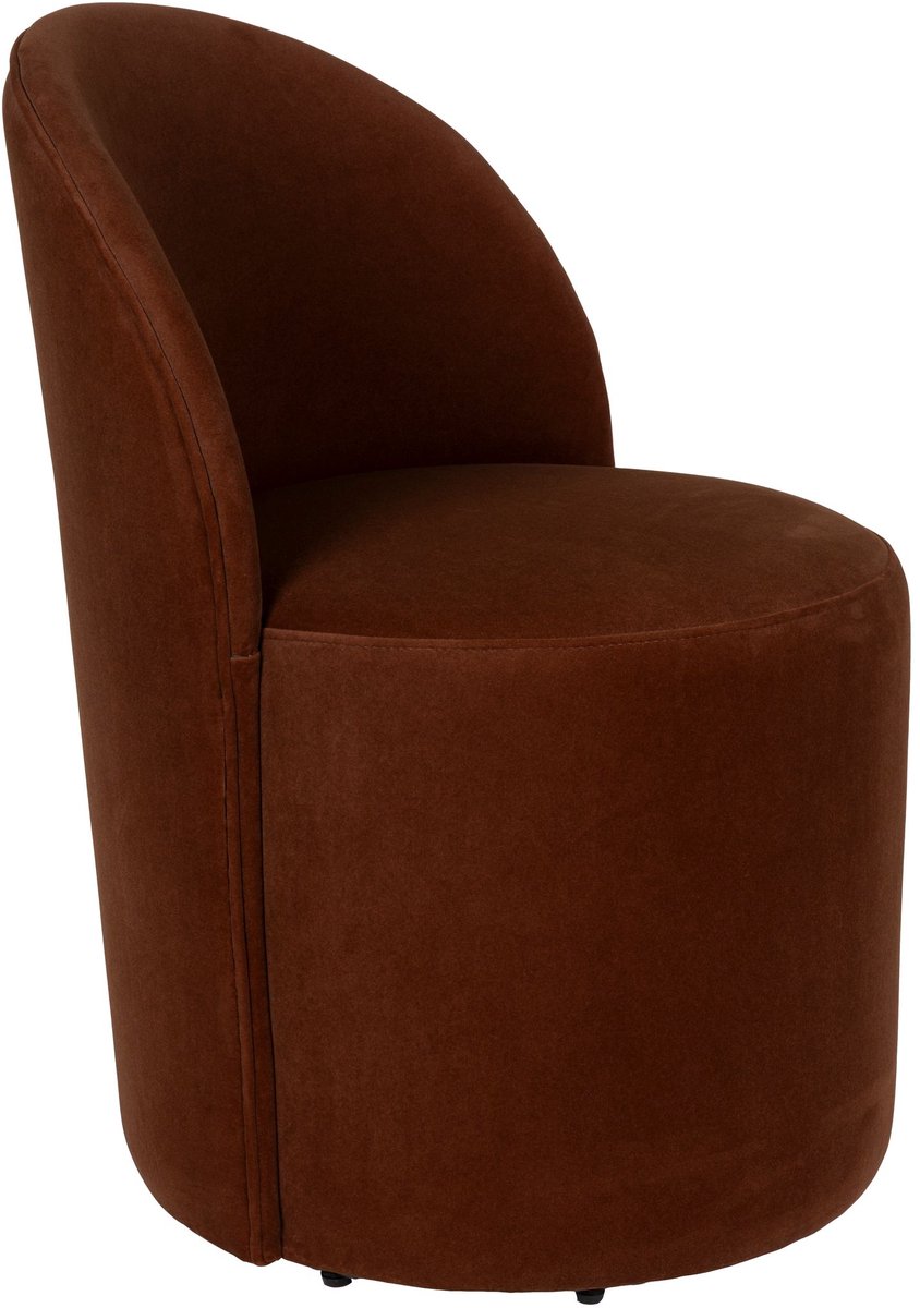 Zuiver Plush Fauteuil Bruin