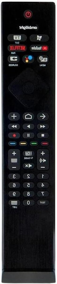 1pcs 55OLED805/79 Voice Afstandsbediening Gebruik for 8500 Serie Ambilight 4K UHD Android TV Met 55OLED805 65OLED805