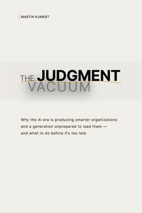 The Judgment Vacuum - cover