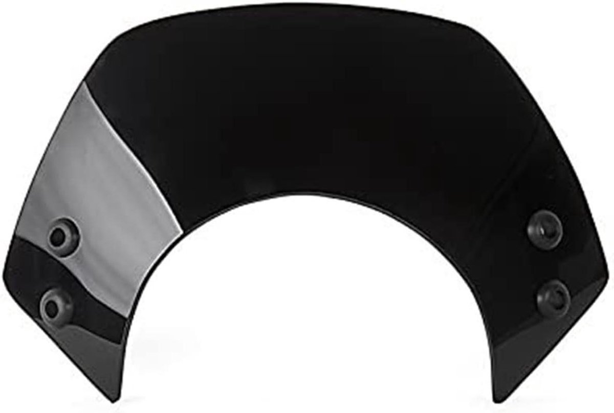 Motor Windscherm - Scooter Voorruit - Comfortabel Rijden - Beschermt Tegen Vuil - 55 cm Lengte - Transparant