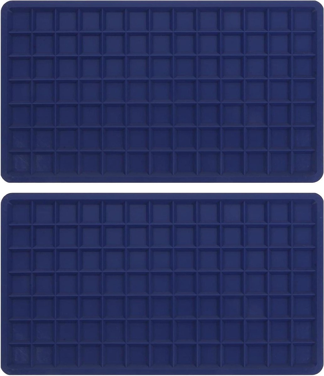 Strijkijzer Onderlegger - Hittebestendige Mat - Oppervlak Beschermen - Veelzijdig Gebruik - 24 x 13.5 cm - Blauw