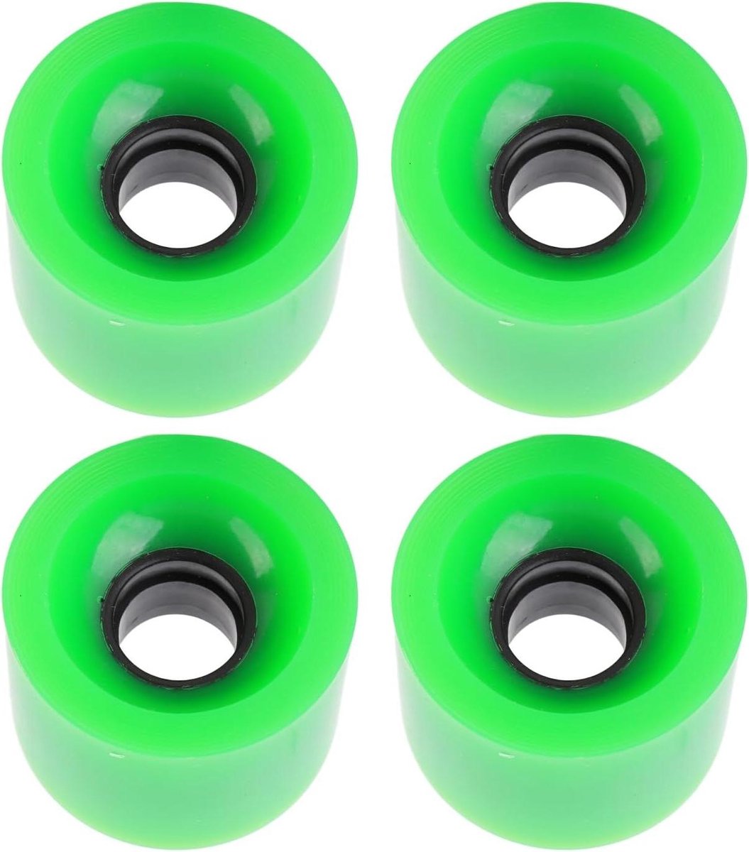 Skateboard wielen Longboard cruiser Slijtvast rijden Hoge elasticiteit 60mm 78a