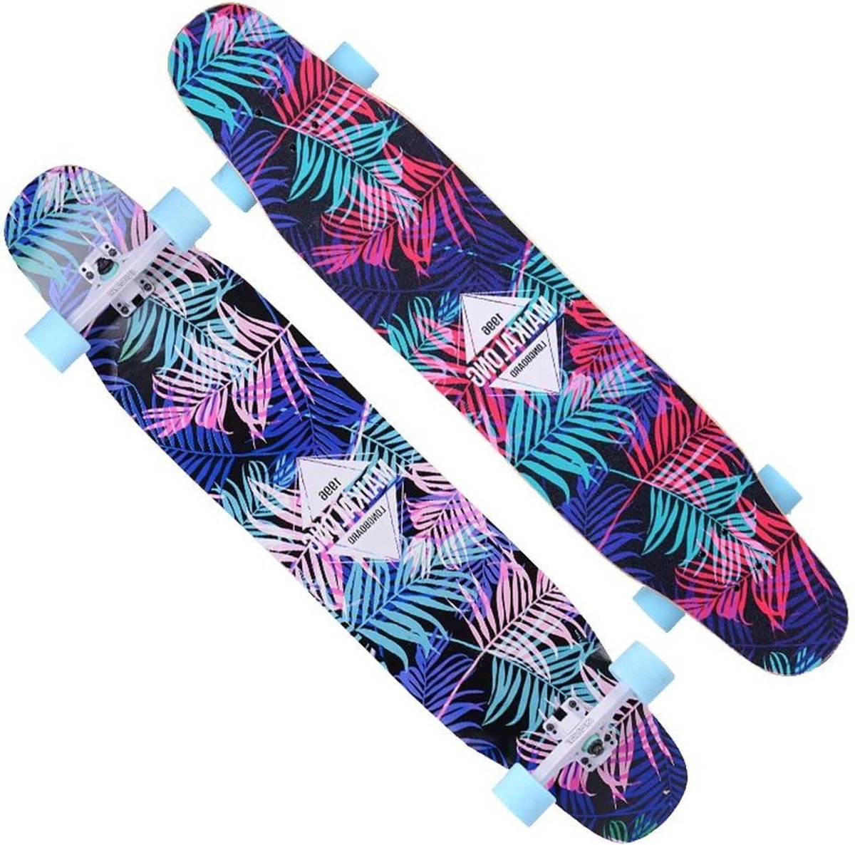 Skateboard Dance board Straat cruisen Canadese esdoorn 80A PU wielen Multi