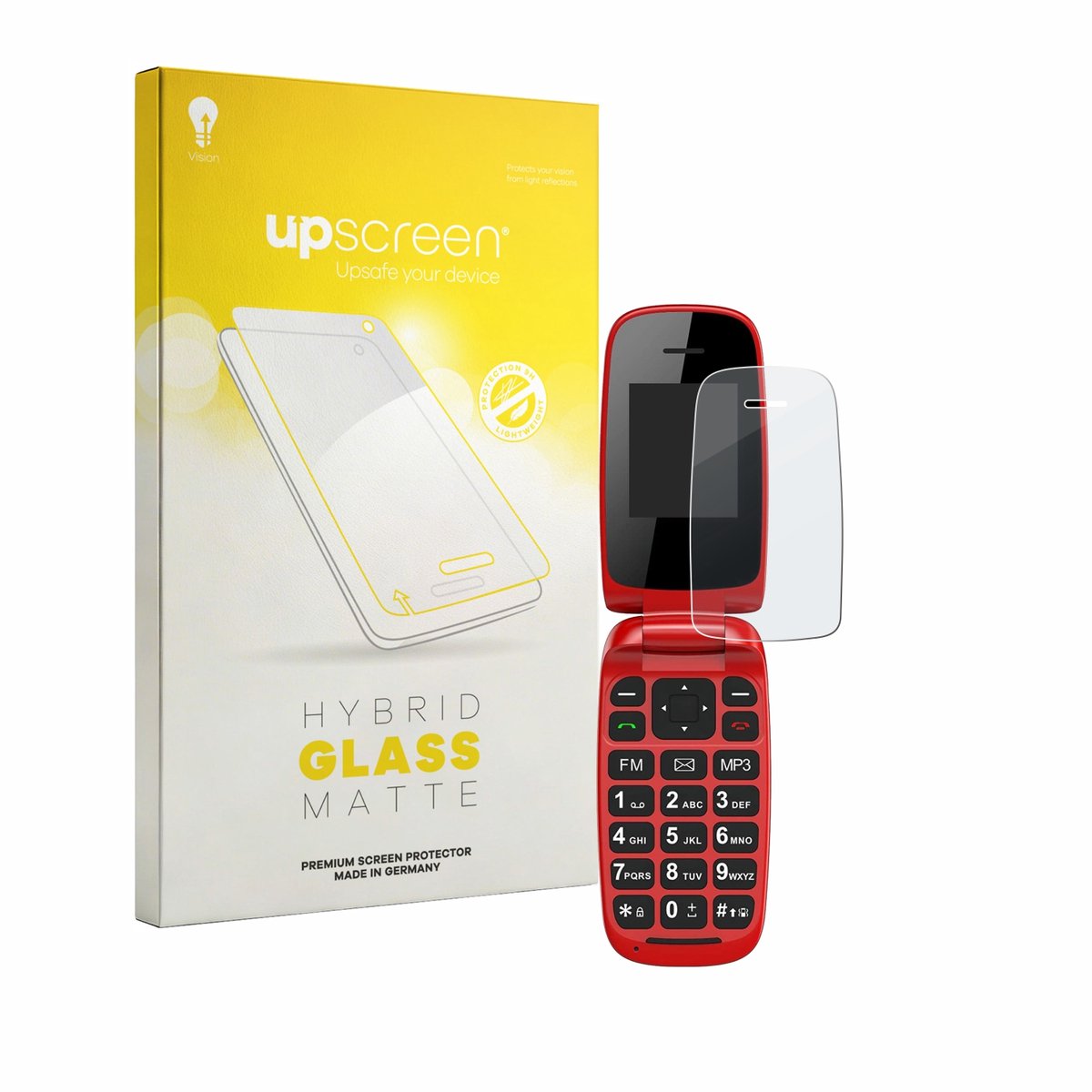 upscreen - Screenprotector voor Chakeyake R341 - Folie Beschermfolie Beschermglas matte
