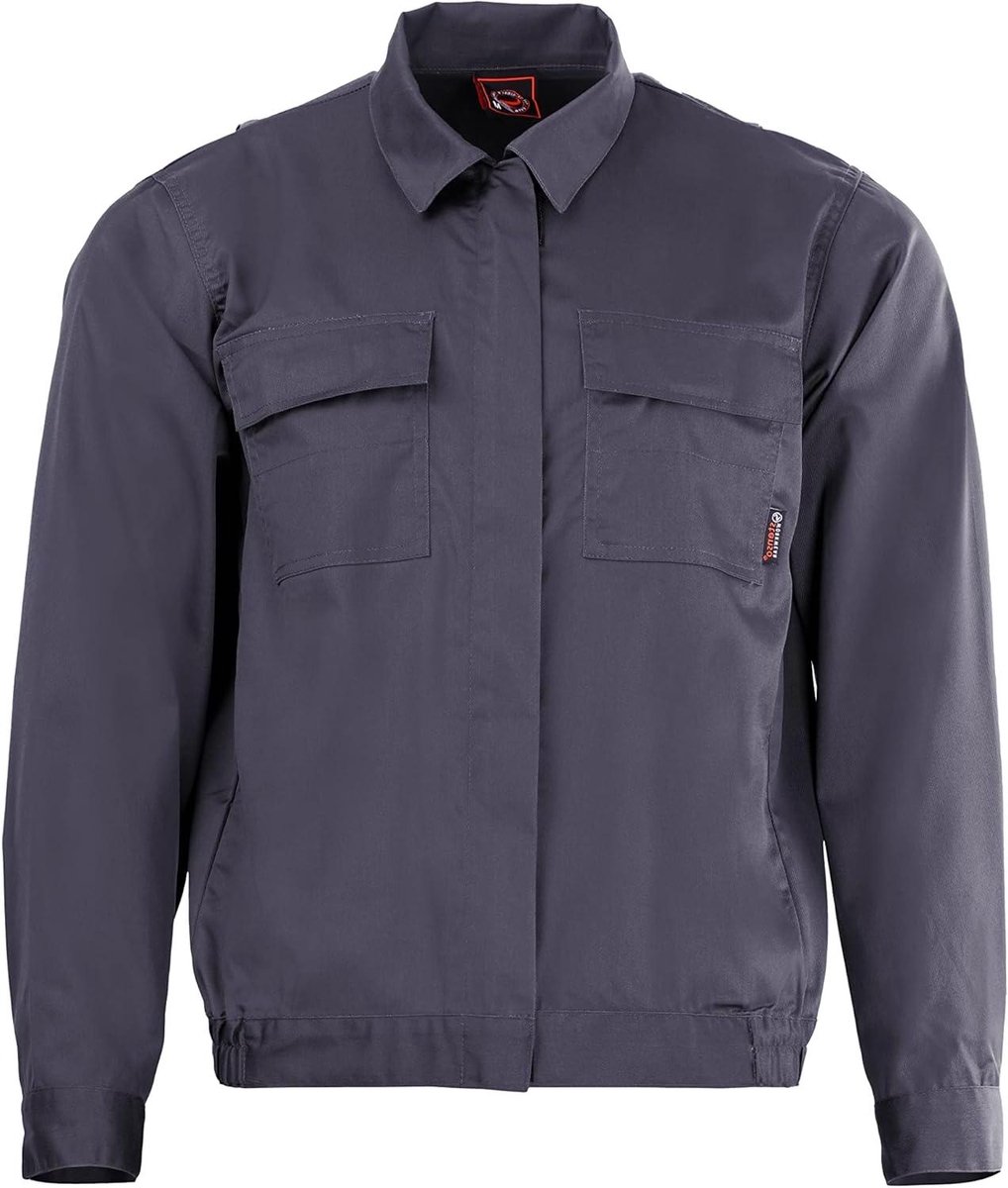 Pluton Men's Work Jacket with Multifunctional Pockets - Work Jacket, Grey