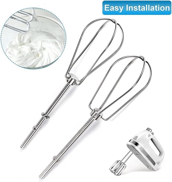 Mixer Accessoires - Kloppers Vervangend - Bakken en Koken - Directe Vervanging - 1 Stuk - Zilverkleurig — afbeelding 4