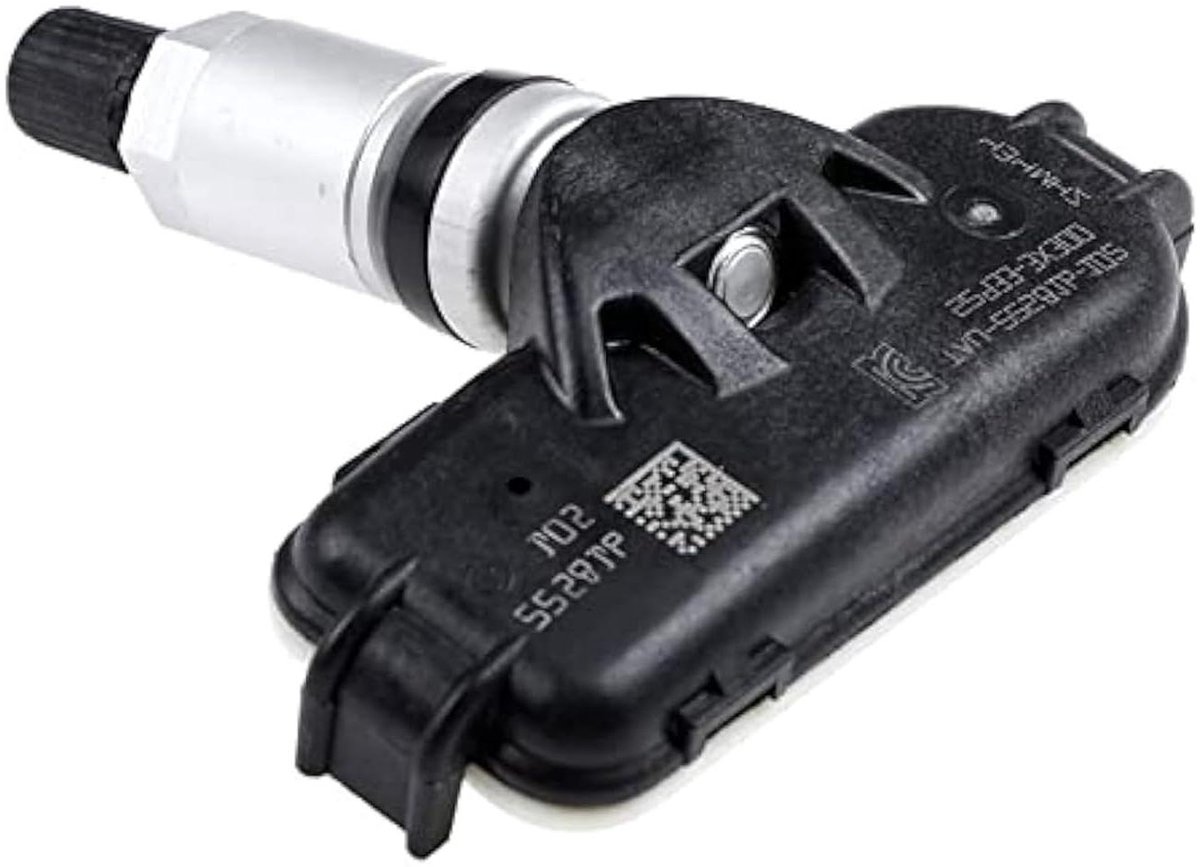 Bandenspanningssensor - TPMS Sensor - Veilig Rijden - Realtime Monitoring - Standaard - Zwart