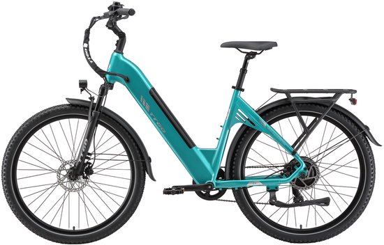 TTGO C5 E-bike - 25 km/u - 27.5inch - 90km actieradius - 250W motor - 48V 13.5Ah accu - 70NM - groen van TTGO — afbeelding 2
