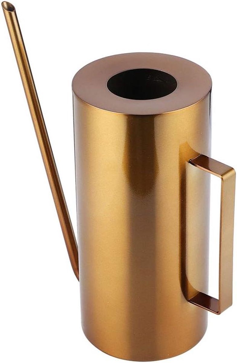 Bloem Gieter - Plantenwaterer Pot - Binnen en Buiten - Lange Nauwkeurige Tuit - 15 Liter - Goud