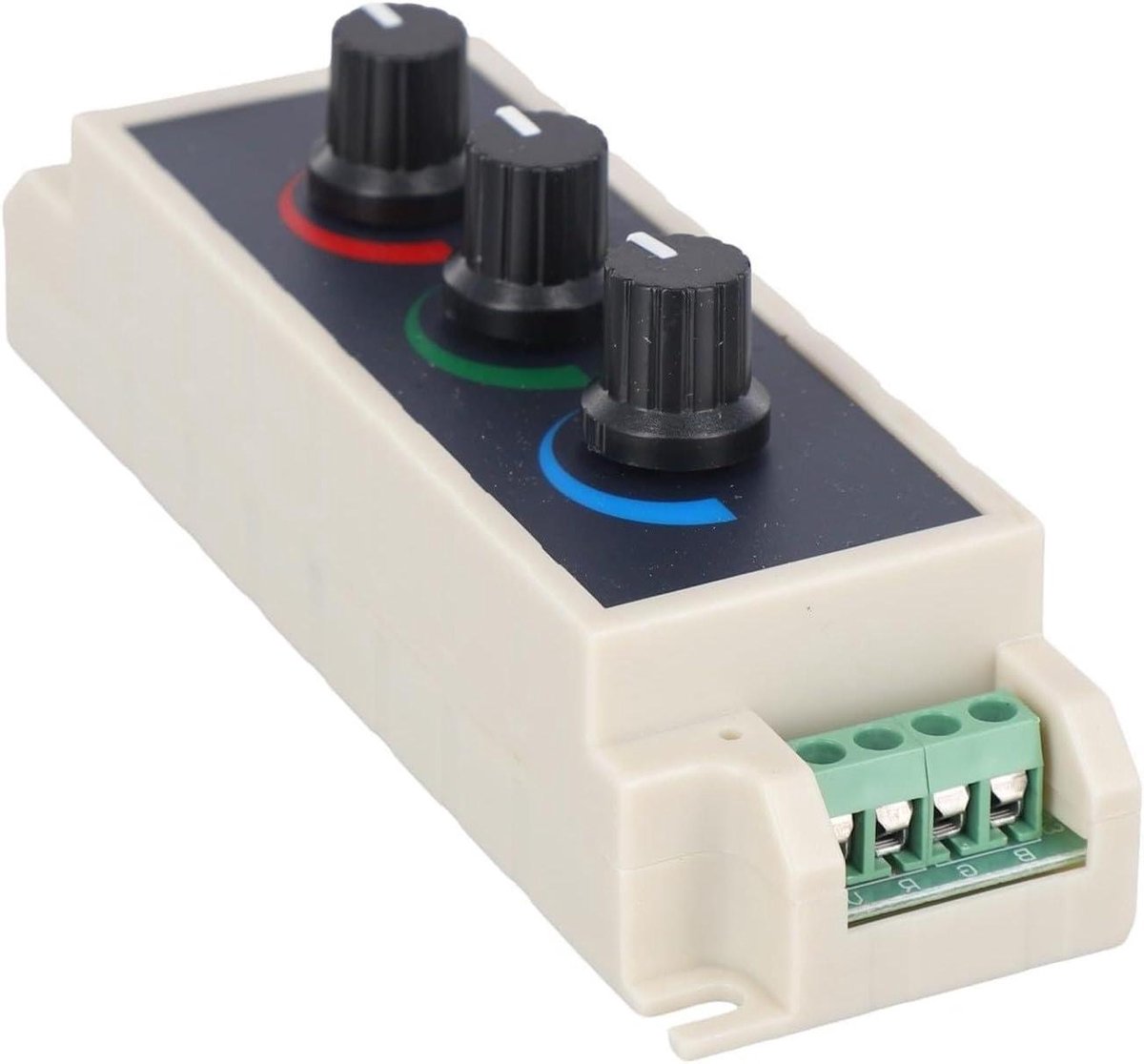 LED Dimmer - Lichtregelaar Controller - Sfeer Verlichting - Handmatige Knop Controle - 3 Kanaals - Wit