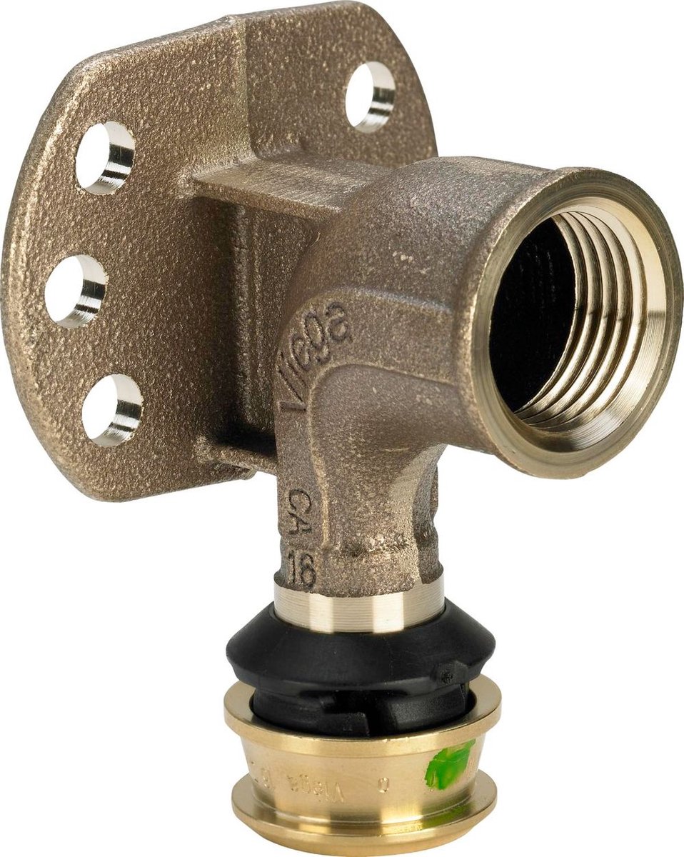 Viega Raxofix-wandschijf, d 20mm, Rp 3/4 siliciumbrons model 5325.5, 645939