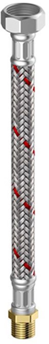 Flamco Meiflex pantserslang verwarming/klimaat 3/4 inch IG x 3/4" AG, 300 mm, M4325.1127.30