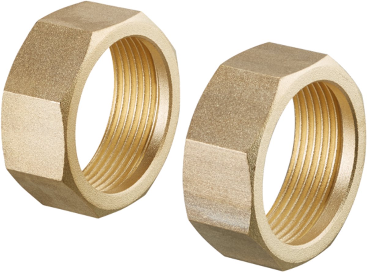OVENTROP Regumat slangtuleset DN 25 wartelmoer G 1 1/2, 2-voudig, 1350450