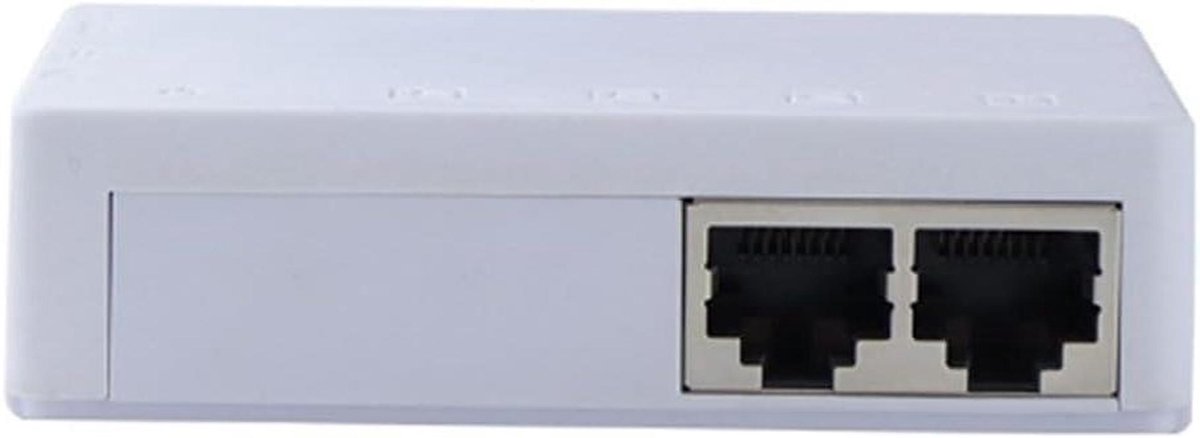 PoE Extender - Netwerk Repeater - Signaal Verlengen - 250 Meter Bereik - 2 Poorten - Zwart