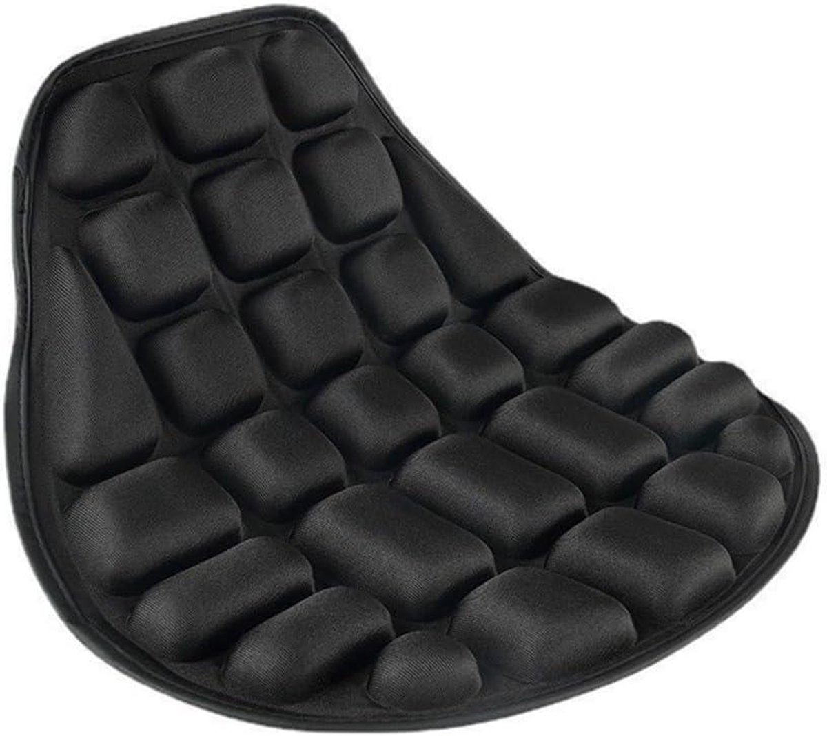 Motorfiets Zadelkussen - Gel Zitje - Comfortabel Rijden - Ademend Mesh Materiaal - Thick Model - Zwart