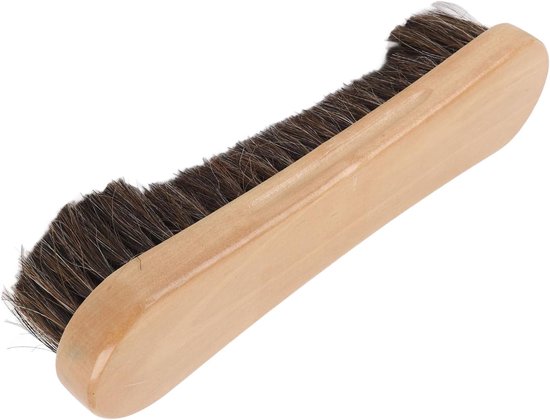 Pooltafel Borstel - Biljartborstel Snookerborstel - Tafel Onderhoud - 3-in-1 Multifunctioneel - 12 Inch - Bruin — afbeelding 3