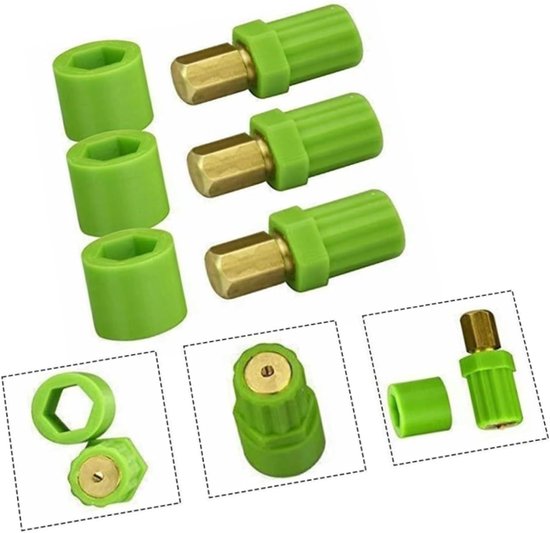 For KitchenAid Stand Mixer Pasta-accessoire Vervangende schaaraskoppeling KP-serie compatibel — afbeelding 2