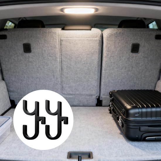 2 Stuks Kofferbak Paraplu Houder Haak ABS Kunststof Voor BMW 6er Gran Turismo (GT) 4 (IV) G32 I 2017-2020, Interieur Opbergclip Stevig Auto Accessoires Onderdelen — afbeelding 3