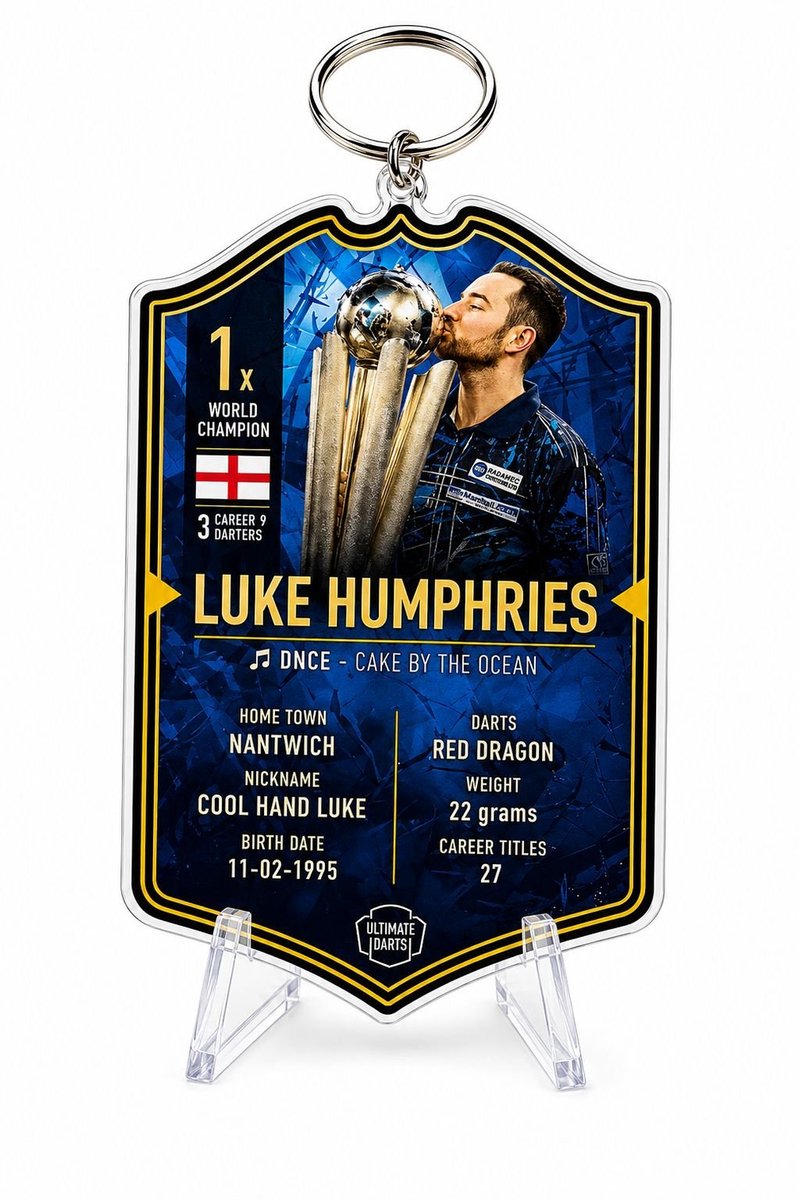 Ultimate Card Key Chain Luke Humphries