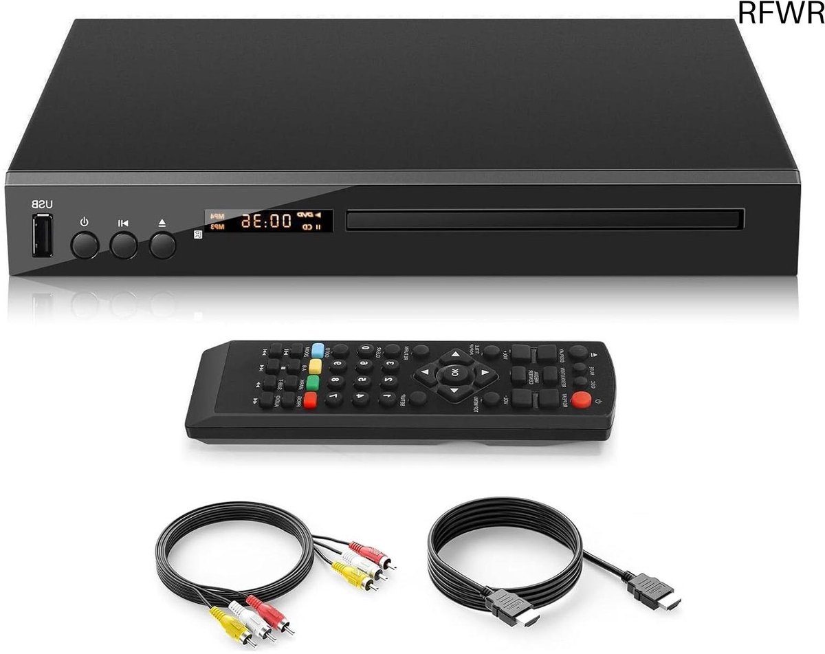 Blu-ray Speler - HD DVD - Films Kijken - Multiregio DVD - 1080P - Zwart