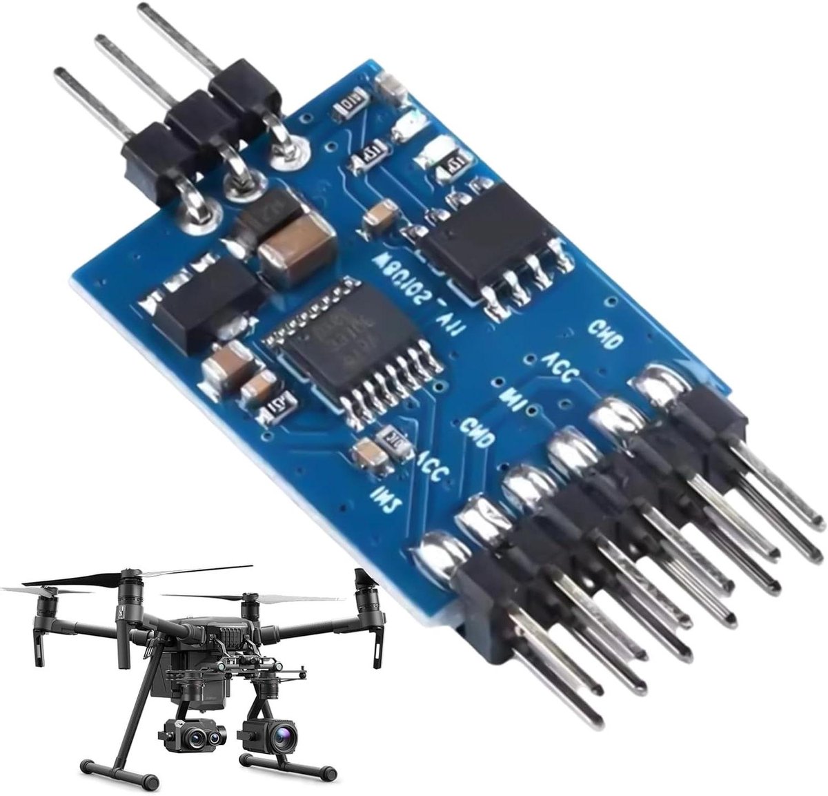 Video Switcher - Camera Signaal Module - Multi Camera Filmen - Anti Interferentie Technologie - 3 Weg - Blauw