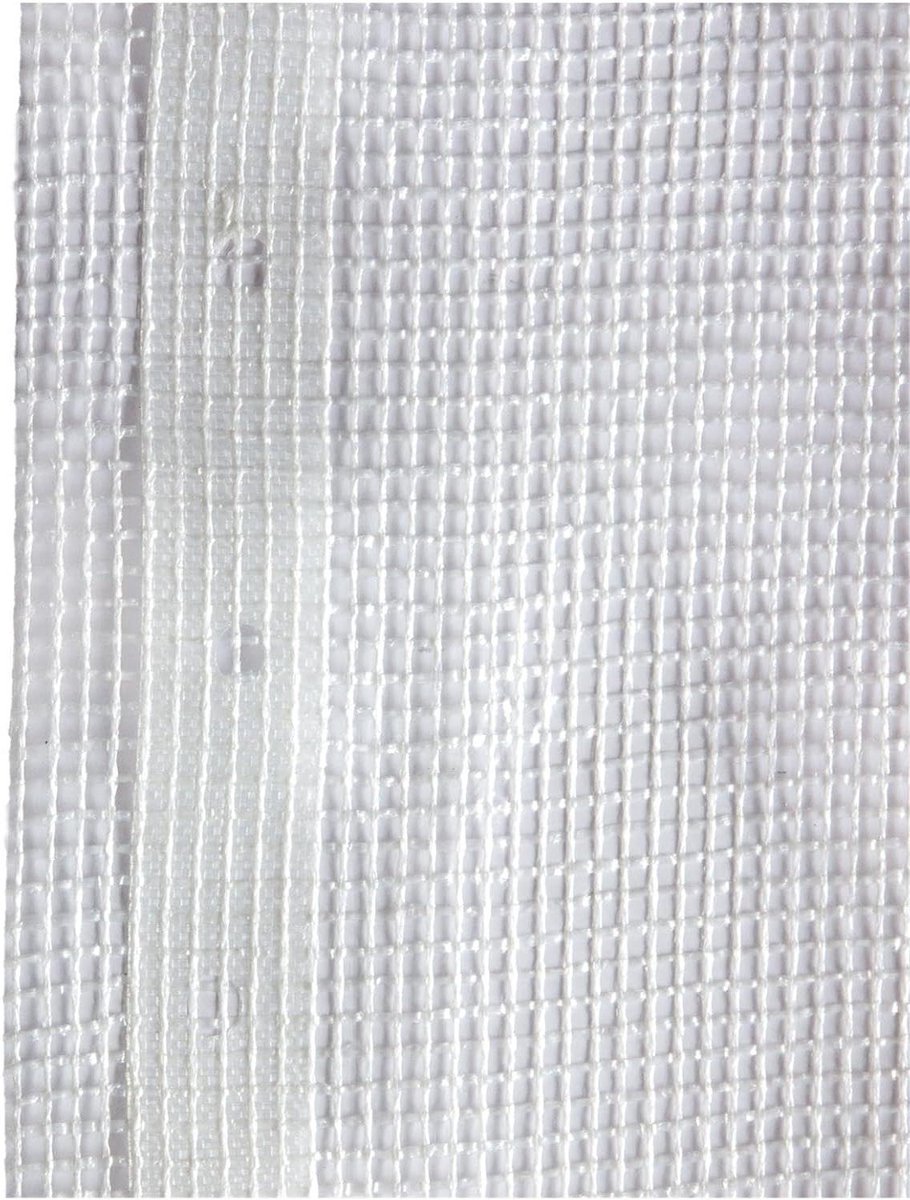 Steigerzeil - Grate Zeil - Bouw Bescherming - 70% Transparant - 1.70 x 20 m - Wit