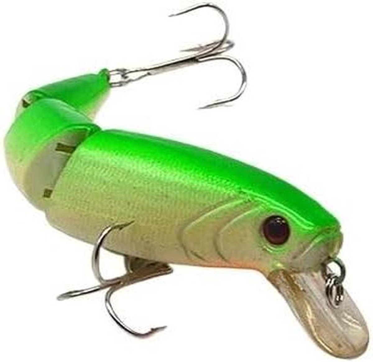Vis Aas - Kunstaas Meerdere Secties - Vissen Op Roofvis - Realistische Drijfwerking - 10.5 cm - Multicolor