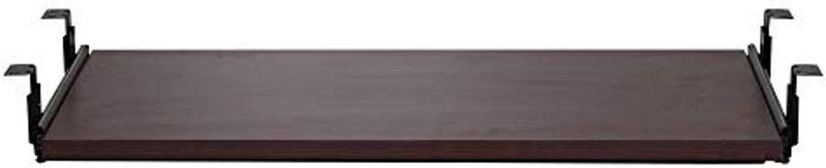 Toetsenbordlade - Onderbouw lade - Ergonomisch werken - Melamine laminaat - 78.5 cm breed - Mahonie