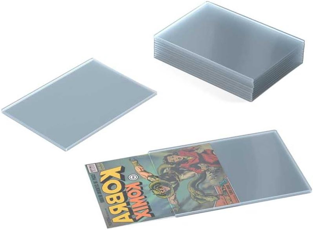 Comic Book Toploader - Beschermhoes Strip - Verzamelingen Opbergen - Perfecte Pasvorm - 10 Stuks - Transparant