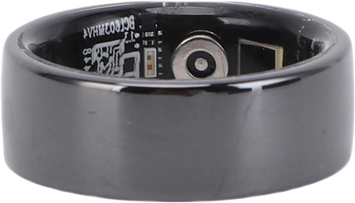 Slimme Ring - Fitness Tracker - Gezondheid Beheer - Gebarenbediening - IP68 Waterdicht - Zwart