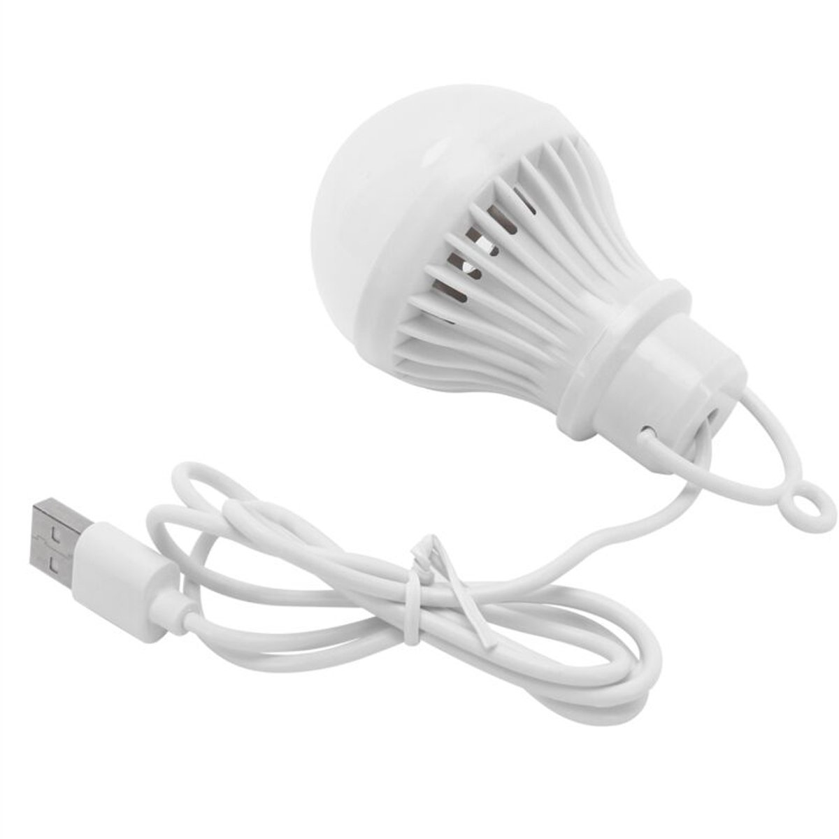 5W USB LED-lamp geschikt voor laag voltage, noodverlichtinggeschikt voor thuis, 5V, buitenverlichtinggeschikt voor kamperen, wit