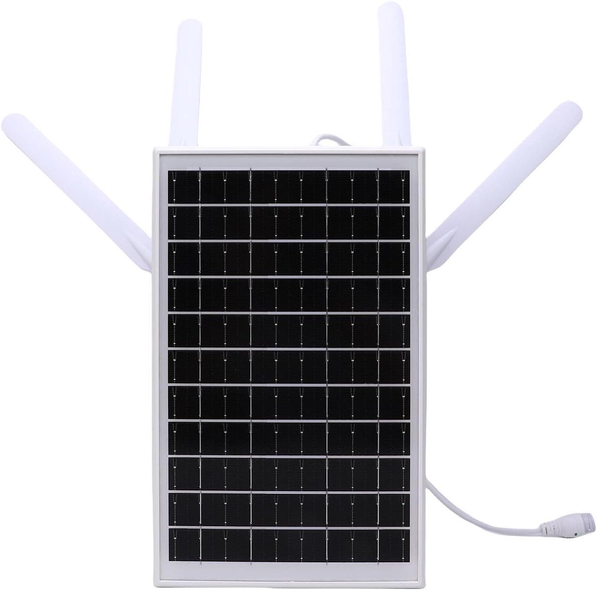 Draadloze Router - 4G LTE Modem - Buiten Internet - Zonnepaneel Batterij - 150M Bereik - Wit