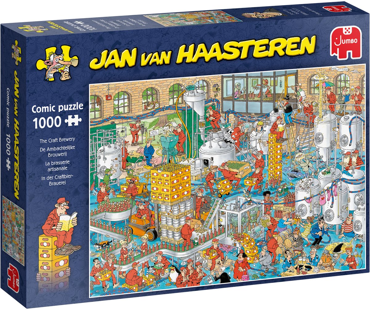 Jan van Haasteren - De Ambachtelijke Brouwerij - 1000 stukjes puzzel — afbeelding 4