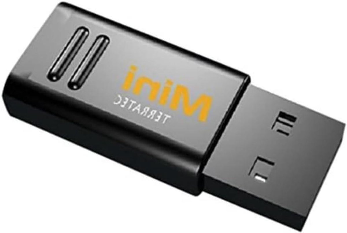 Digitale TV Tuner - Mini Stick - Televisie Kijken - Inclusief Afstandsbediening - USB Aansluiting - Zwart