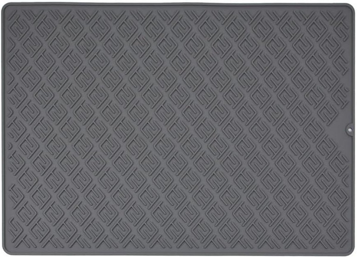 Kookplaat Beschermer - Mat - Aanrecht Beschermen - Hittebestendig - 70 x 50 cm - Grijs