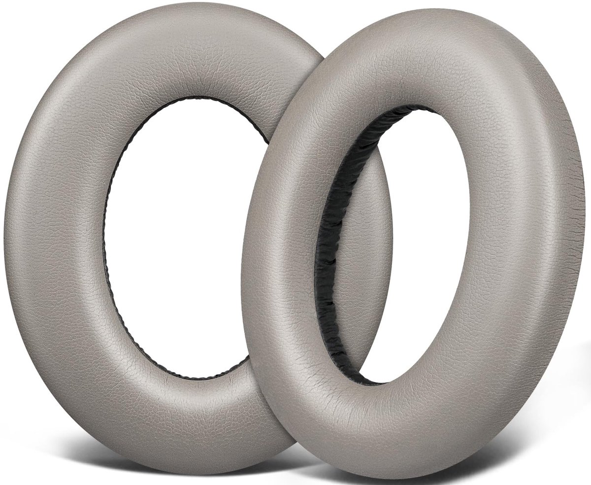 Oorkussens, geschikt voor Sennheiser HDB 630/Momentum 4 over-ear/draadloze koptelefoon, oorkussens, geschikt voor Sennheiser Accentum/Accentum Plus Wireless, donker goudkleurig 1 paar