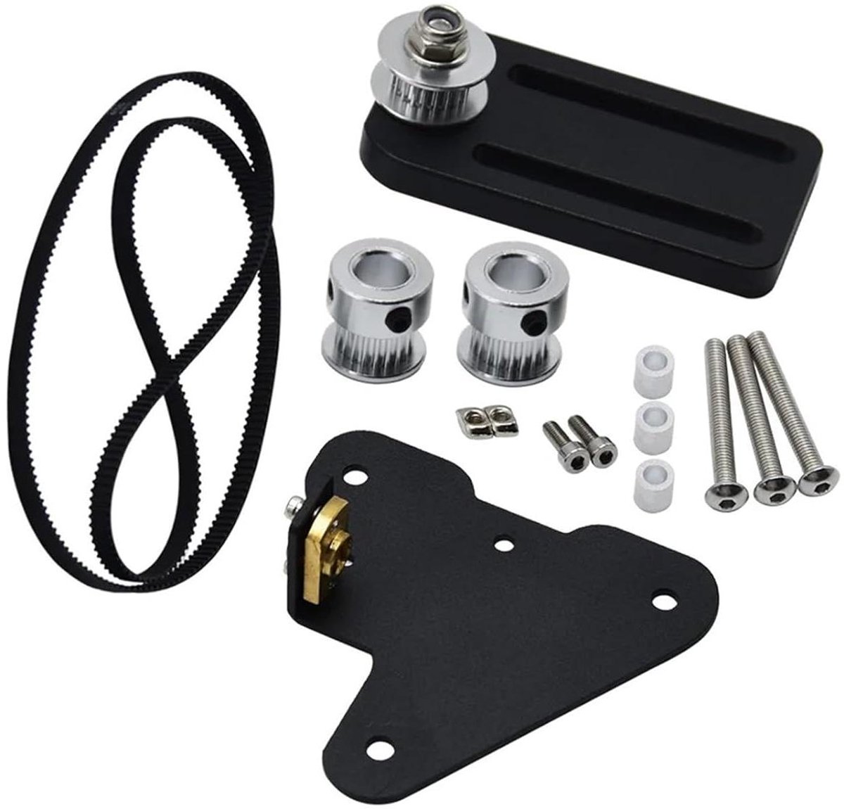 Dubbele Z-as Upgradekit - 3D Printer Onderdelen - Verbeteren 3D Printer - Compatibel met Ender-3/CR-10 - 380/533 mm spindel - Aluminium